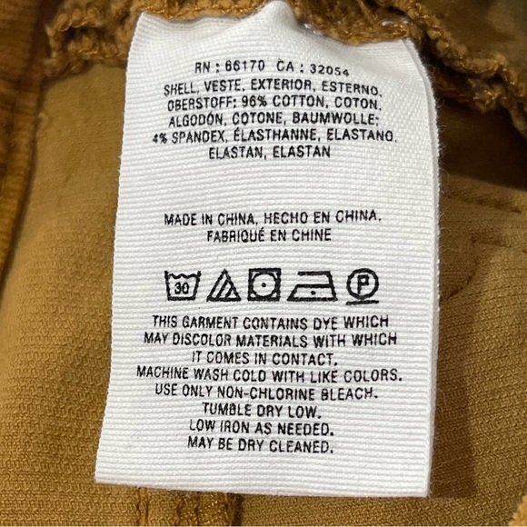 Anthropologie Pilcro Womens Velvet Feel Jeans Size 25 Marigold Skinny - Picture 9 of 10